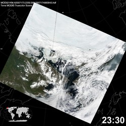 Level 1B Image at: 2330 UTC