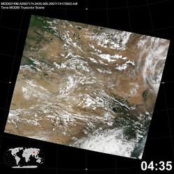 Level 1B Image at: 0435 UTC