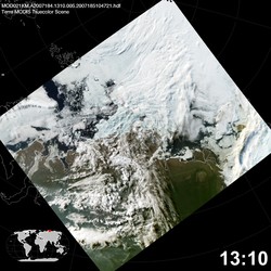 Level 1B Image at: 1310 UTC