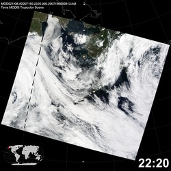 Level 1B Image at: 2220 UTC