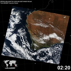 Level 1B Image at: 0220 UTC