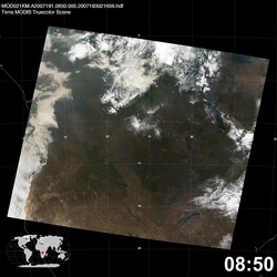 Level 1B Image at: 0850 UTC