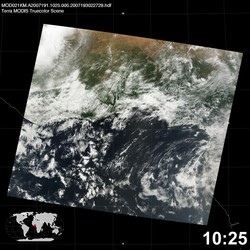 Level 1B Image at: 1025 UTC