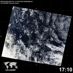 Level 1B Image at: 1710 UTC