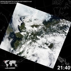 Level 1B Image at: 2140 UTC