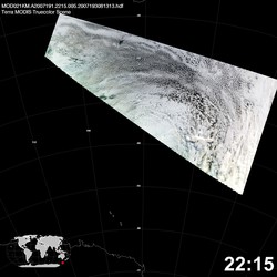 Level 1B Image at: 2215 UTC