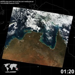 Level 1B Image at: 0120 UTC