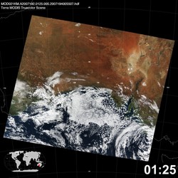 Level 1B Image at: 0125 UTC