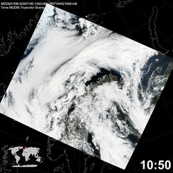 Level 1B Image at: 1050 UTC