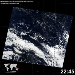 Level 1B Image at: 2245 UTC