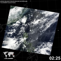 Level 1B Image at: 0225 UTC