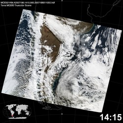 Level 1B Image at: 1415 UTC