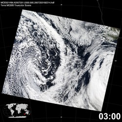 Level 1B Image at: 0300 UTC