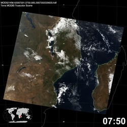 Level 1B Image at: 0750 UTC