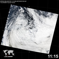 Level 1B Image at: 1115 UTC