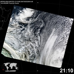 Level 1B Image at: 2110 UTC