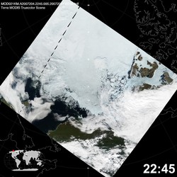 Level 1B Image at: 2245 UTC