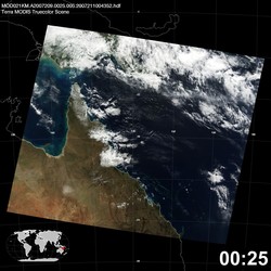 Level 1B Image at: 0025 UTC