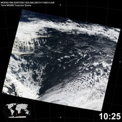 Level 1B Image at: 1025 UTC