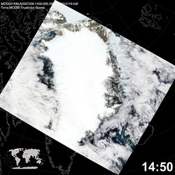 Level 1B Image at: 1450 UTC