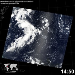 Level 1B Image at: 1450 UTC