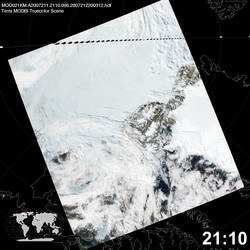 Level 1B Image at: 2110 UTC