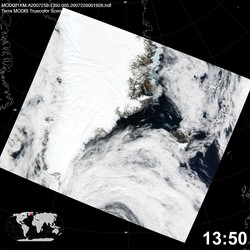 Level 1B Image at: 1350 UTC