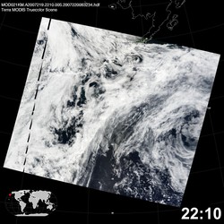 Level 1B Image at: 2210 UTC