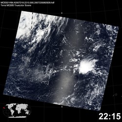 Level 1B Image at: 2215 UTC