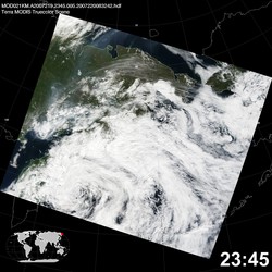 Level 1B Image at: 2345 UTC