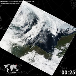 Level 1B Image at: 0025 UTC