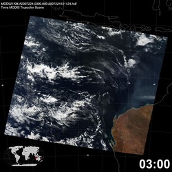 Level 1B Image at: 0300 UTC