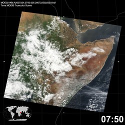 Level 1B Image at: 0750 UTC