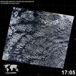 Level 1B Image at: 1705 UTC