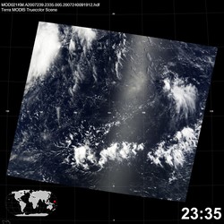 Level 1B Image at: 2335 UTC