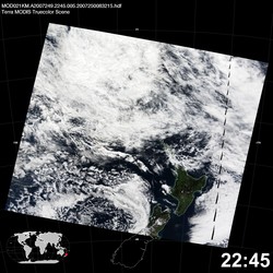 Level 1B Image at: 2245 UTC