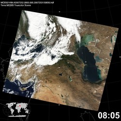 Level 1B Image at: 0805 UTC