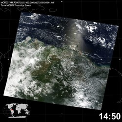 Level 1B Image at: 1450 UTC