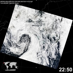 Level 1B Image at: 2250 UTC