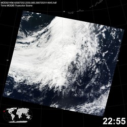 Level 1B Image at: 2255 UTC