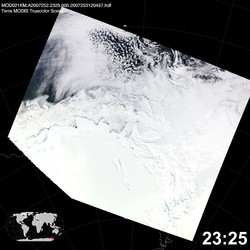 Level 1B Image at: 2325 UTC