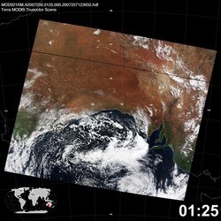 Level 1B Image at: 0125 UTC