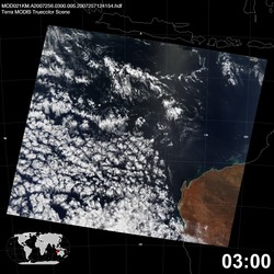 Level 1B Image at: 0300 UTC