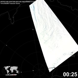 Level 1B Image at: 0025 UTC