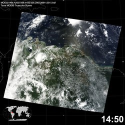 Level 1B Image at: 1450 UTC