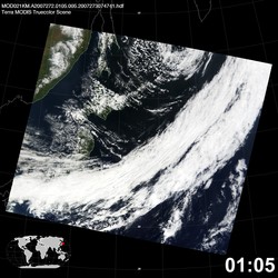 Level 1B Image at: 0105 UTC