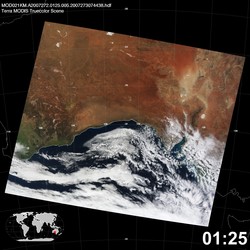 Level 1B Image at: 0125 UTC