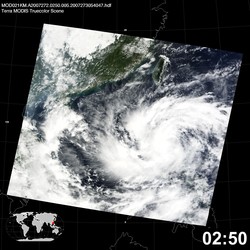 Level 1B Image at: 0250 UTC