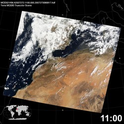 Level 1B Image at: 1100 UTC