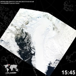 Level 1B Image at: 1545 UTC